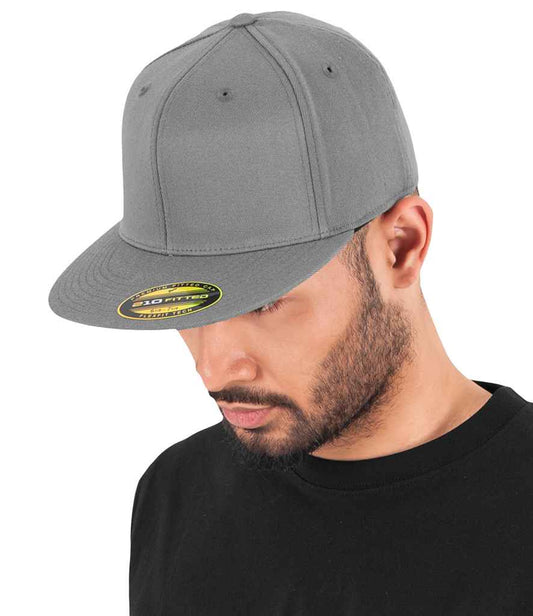 Flexfit Premium 210 Fitted Cap | Heather Grey