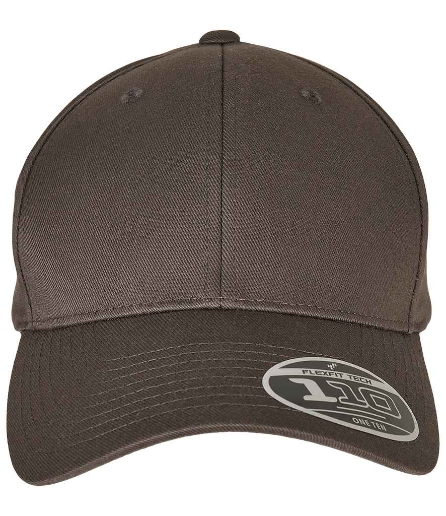 Flexfit 110 Curved Visor Snapback Cap | Dark Grey