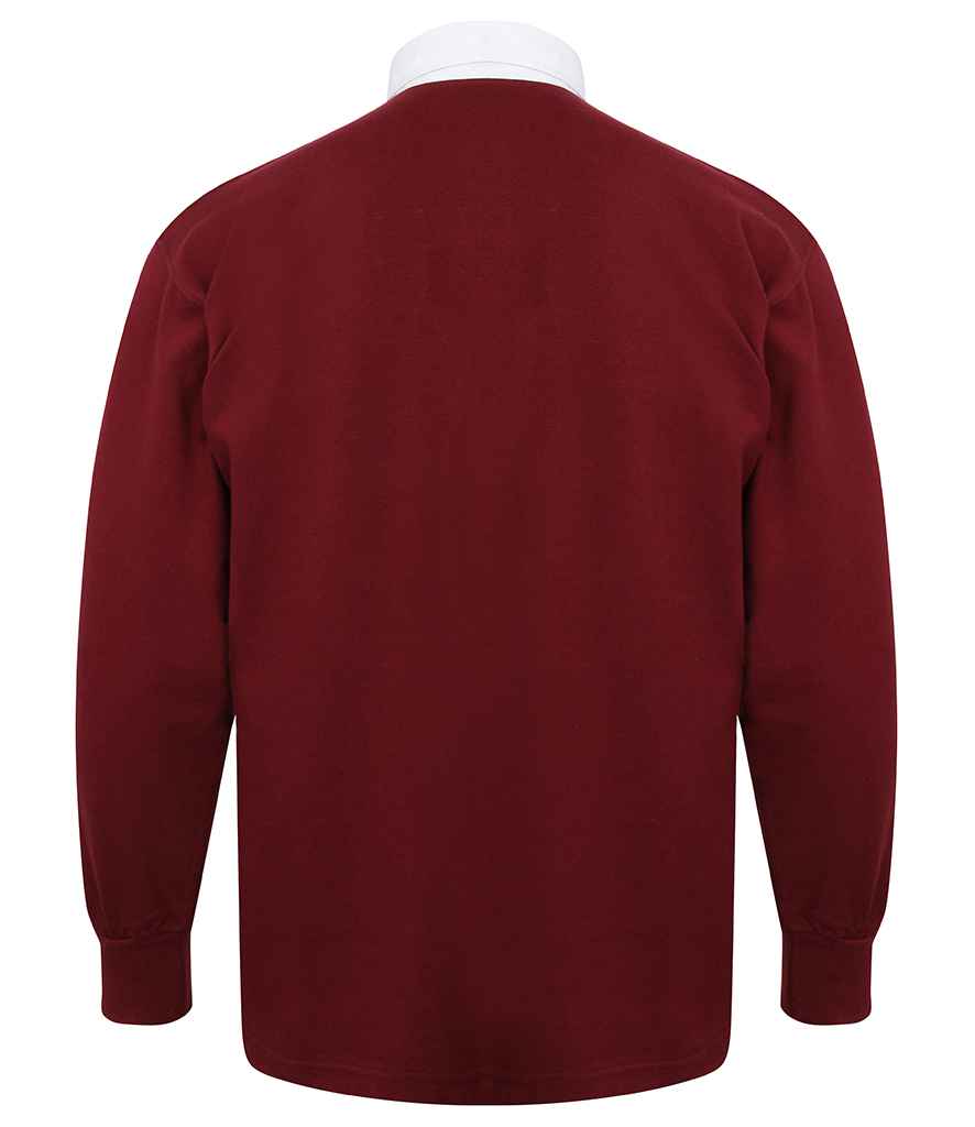 FR100 Deep Burgundy/White Front