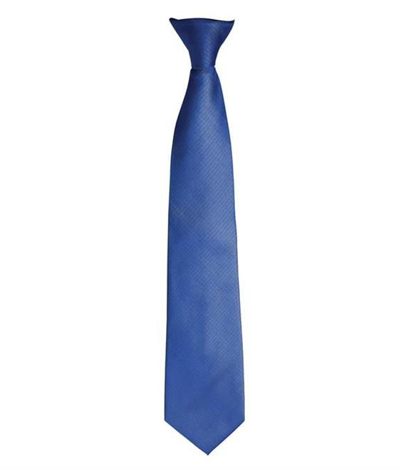 Premier &#39;Colours&#39; Fashion Clip Tie | Mid Blue