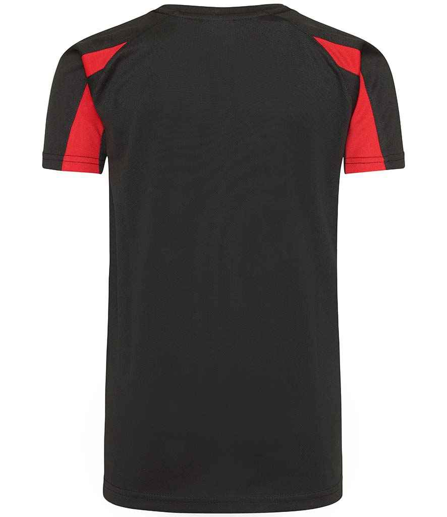 JC003B Jet Black/Fire Red Front