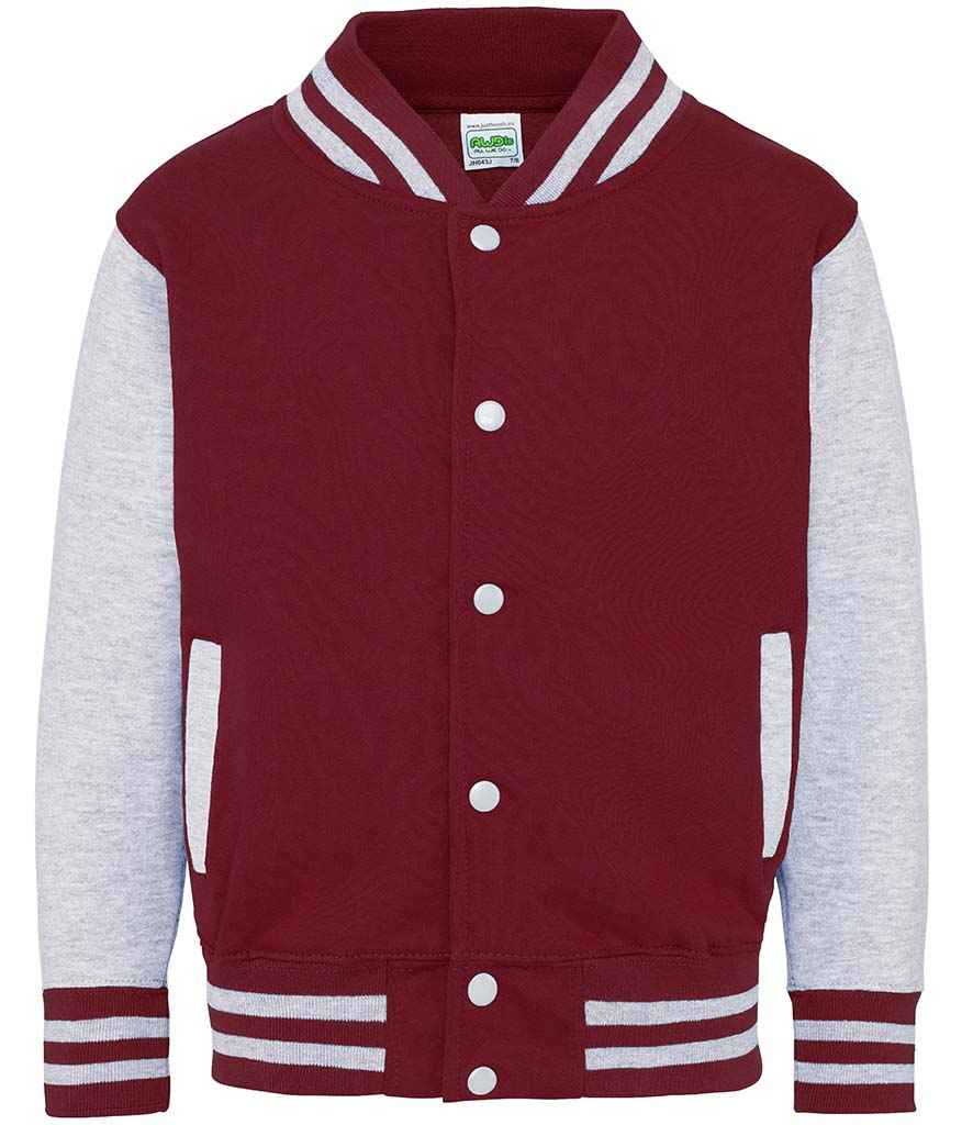 JH043B Burgundy/Heather Grey Model