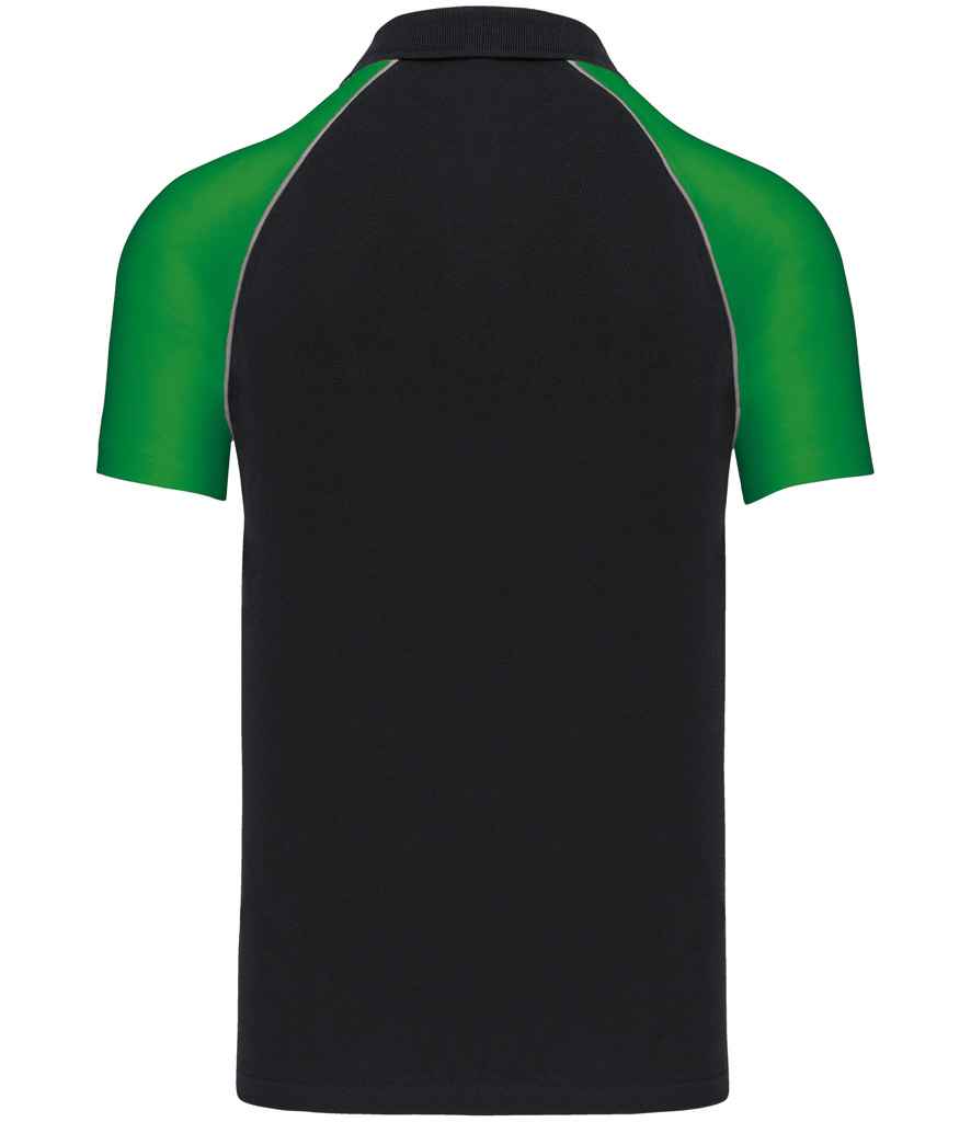 KB226 Black/Green Front