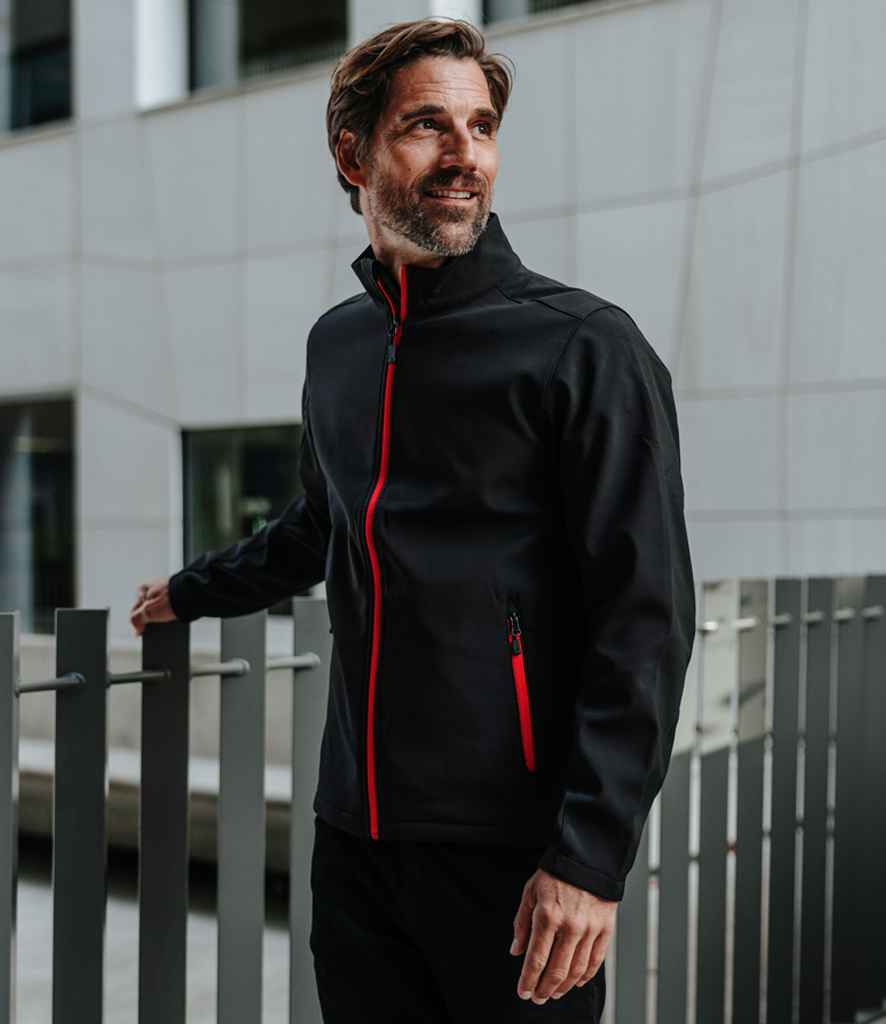 Stormtech Orbiter Soft Shell Jacket | Black/Bright Red