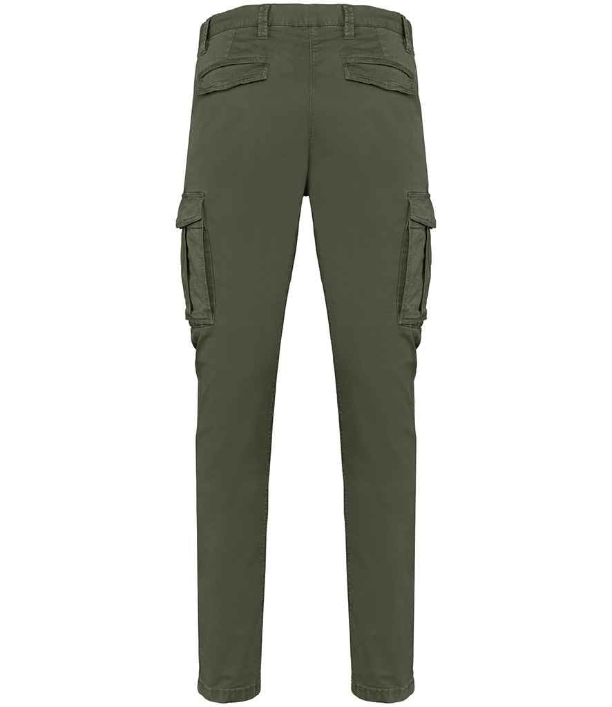 NS740 Washed Organic Khaki Back