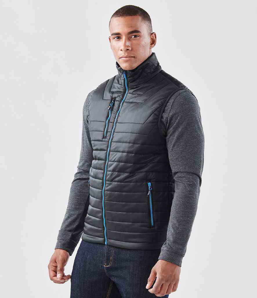 Stormtech Gravity Thermal Bodywarmer | Black/Marine Blue