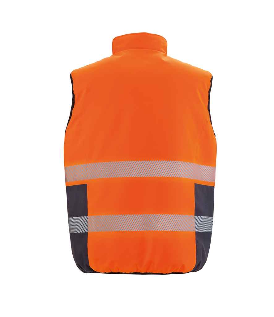 RS332 Fluorescent Orange/Navy Front
