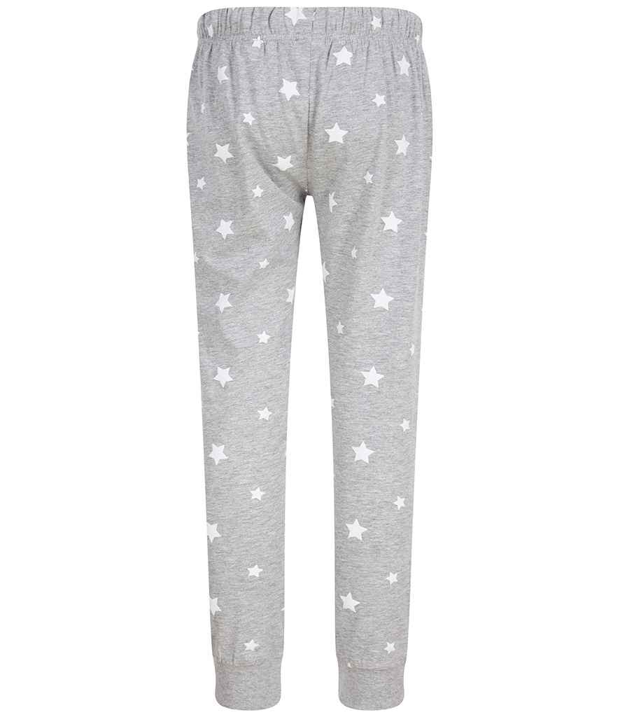 SM85 Heather Grey/White Stars Back