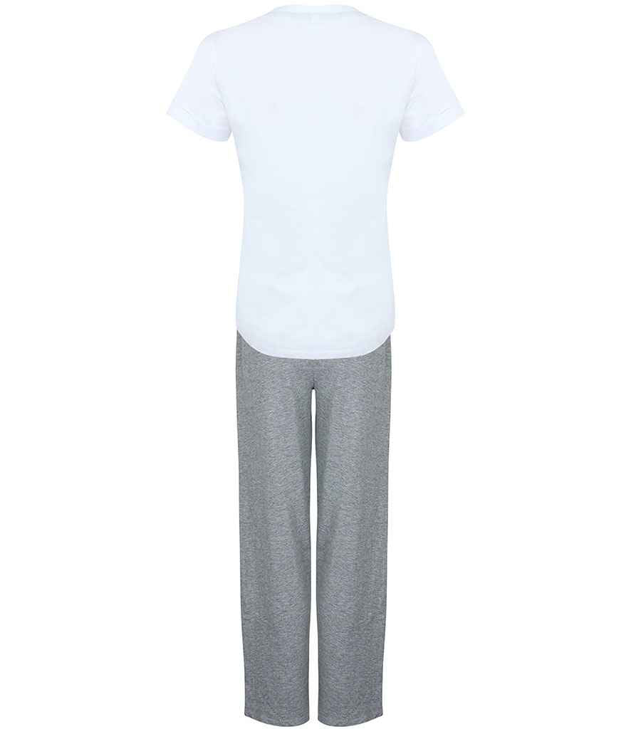 TC53 White/Heather Grey Front