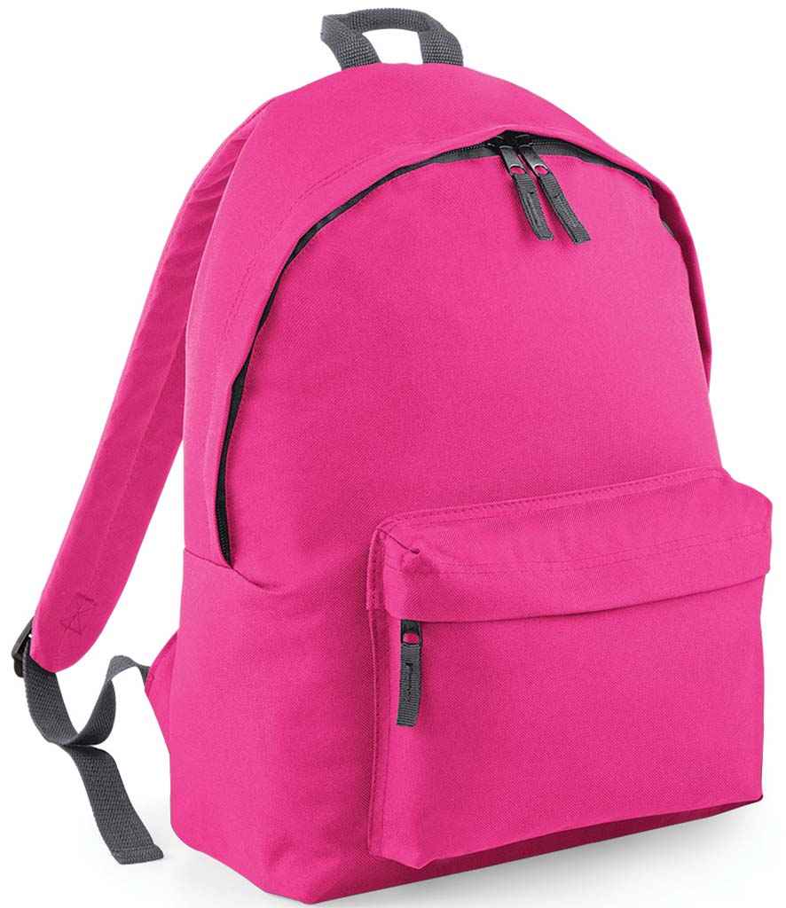 BG125B Fuchsia/Graphite Grey Back