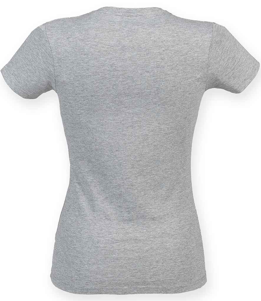 SK121 Heather Grey Front