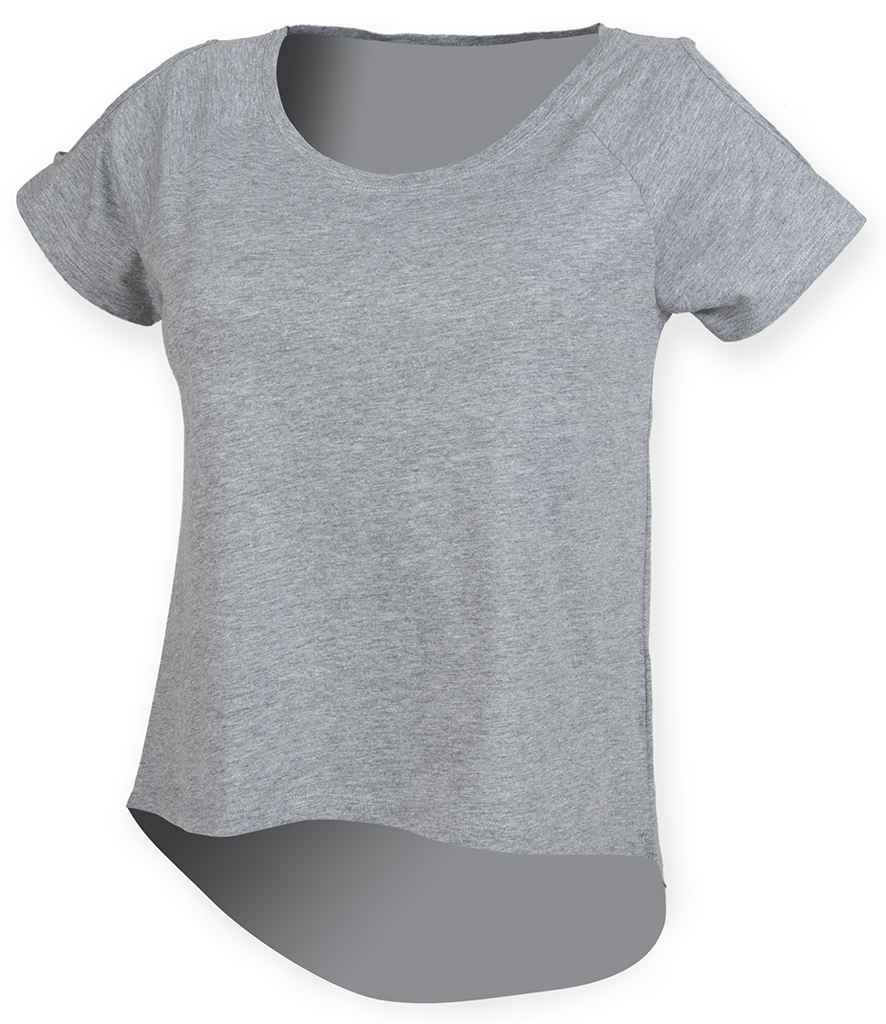 SK233 Heather Grey Front